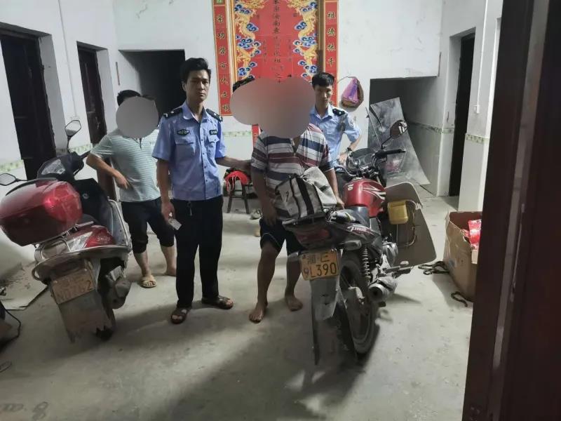 隆回一摩托车撞人逃逸，交警27小时破案！