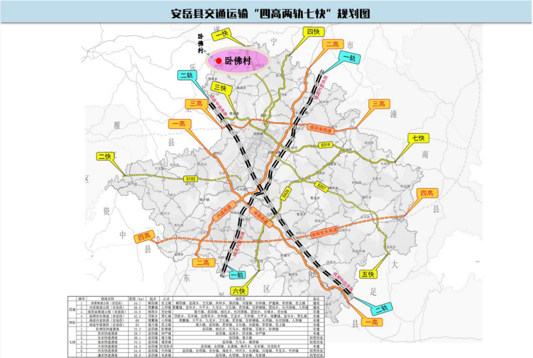 资潼高速四川详细线路图片