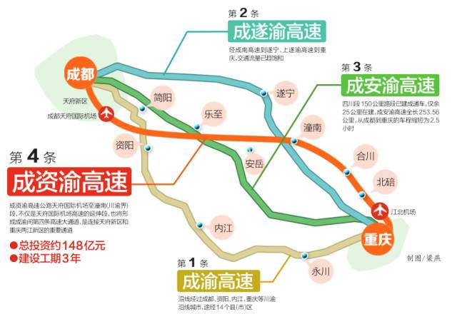 官宣！12月31日成资渝高速正式通车，安岳有3种方式上高速