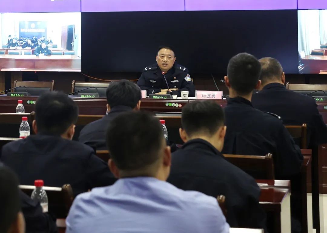 隆回公安大兴学习之风增强学习本领