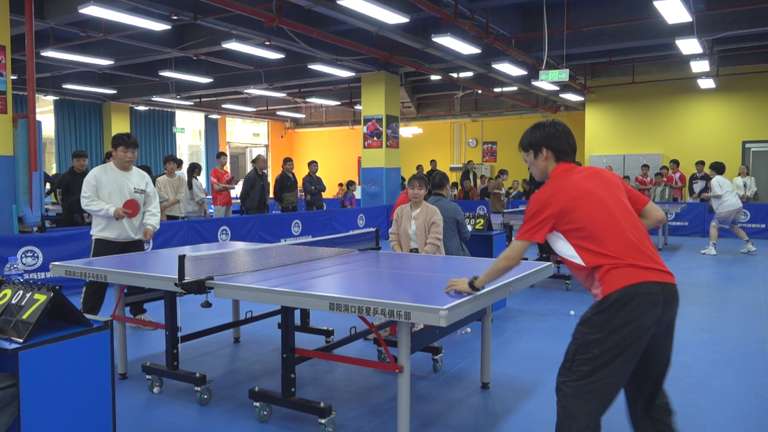 洞口县举行2024年中小学生乒乓球赛