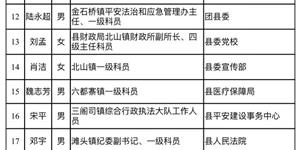 2024年隆回县公开选调机关事业单位工作人员拟选调人员公示